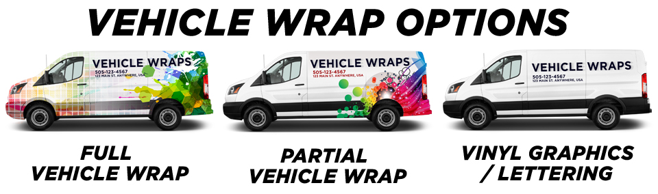 Iowa Vehicle Wraps & Graphics vehicle wrap options
