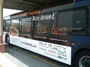Custom bus wraps and graphics